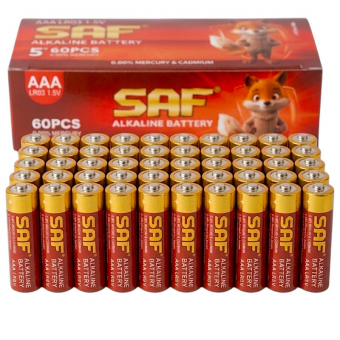 Купить Батарейка щелочная SAF AAA, LR3 Alkaline оптом